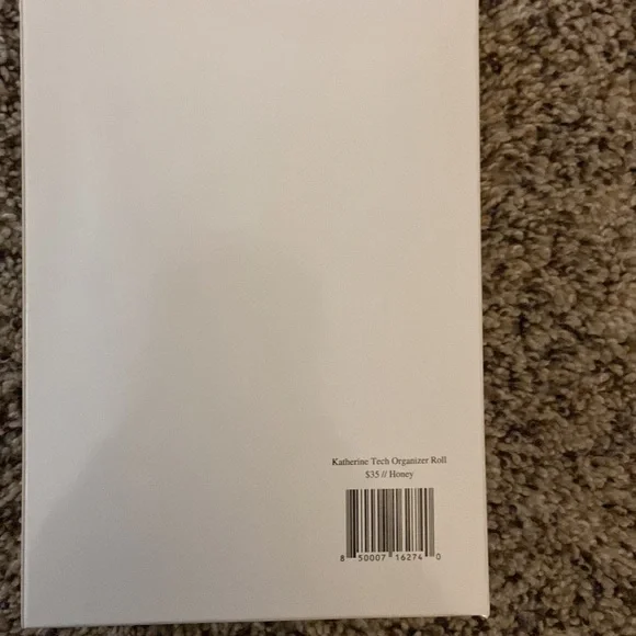 Glass Ladder And Co Katherine Vegan Leather Tech Organizer Roll - Picture 13 of 13